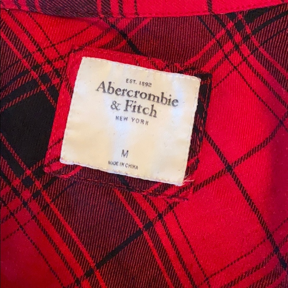 red plaid flannel - Picture 2 of 2